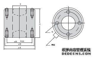 日本NTS  LRM-100N稱重傳感器產品尺寸